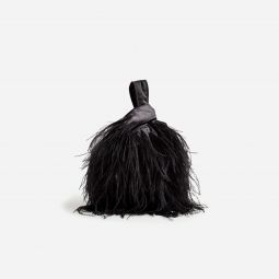 Collection Santorini bag with feathers