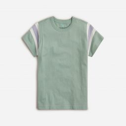 Kidsu0026apos; short-sleeve football T-shirt