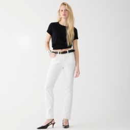 9u0026quot; vintage slim-straight jean in white wash