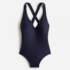 High-support cross-back one-piece