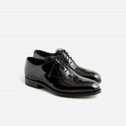 Ludlow tuxedo oxfords in patent leather