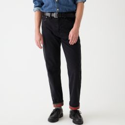 Classic flannel-lined jean