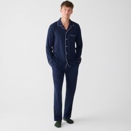 Pajama set in cotton jersey blend