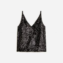 Collection Carrie V-neck camisole in sequin