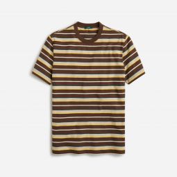 Relaxed premium-weight cotton no-pocket T-shirt