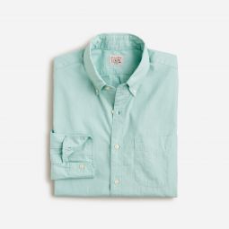 Secret Wash cotton poplin shirt