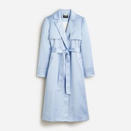 Collection Harriet trench coat in tailored satin