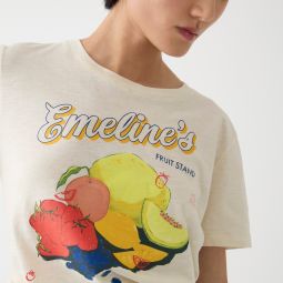 Classic-fit u0026quot;fruit standu0026quot; graphic T-shirt