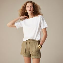 Mariner cloth boatneck short-sleeve T-shirt