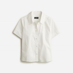 Gamine shirt in cotton poplin
