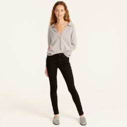9u0026quot; mid-rise stretchy toothpick jean in new black