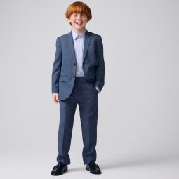 Boys slim Ludlow suit pant in stretch worsted wool blend