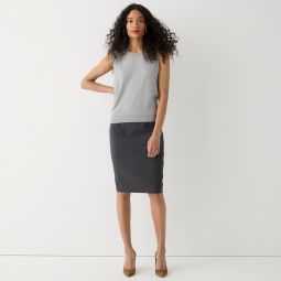 No. 2 Pencilu0026reg; skirt in Italian stretch wool