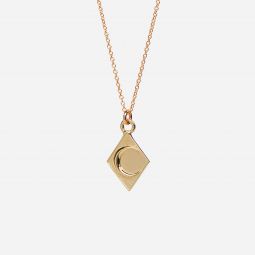 TALON JEWELRY crescent moon pendant necklace