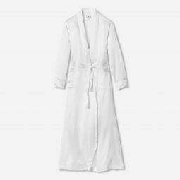 Petite Plumeu0026trade; womenu0026apos;s silk long robe