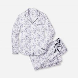 Petite Plume womens flannel pajama set