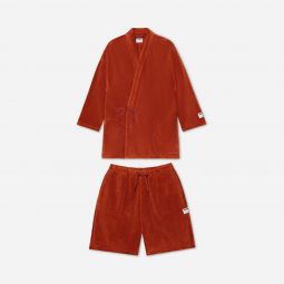 Druthersu0026trade; organic cotton extra-heavyweight kimono robes set