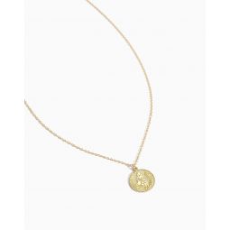 Katie Dean Jewelry Aquarius Zodiac Necklace