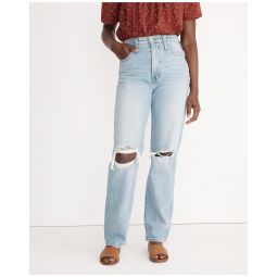 The Curvy Perfect Vintage Jean in Danby Wash: Ripped Edition
