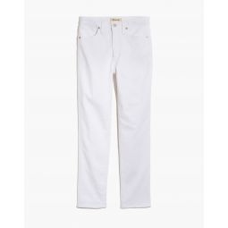 Plus Stovepipe Jeans in Pure White