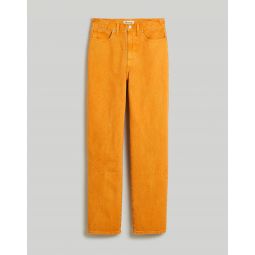 Baggy Straight Jeans: Garment-Dyed Edition