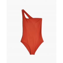 Jade Swim Evolve Single-Shoulder One-Piece Swimsuit