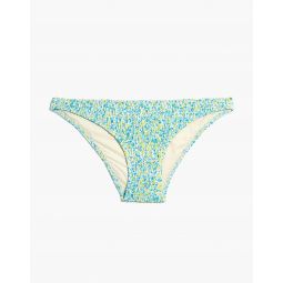 Solid & Striped Rachel Smocked Bikini Bottom in Painted Ditsy Floral