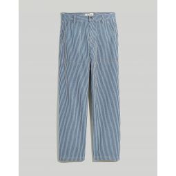 Baggy Surplus Pants in Stripe