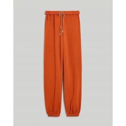 Madewell x Donni Pearl (Re)sourced Fleece Roll Sweatpants