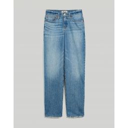 Madewell x Donni Low-Rise Loose Jeans in Mathison Wash