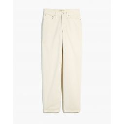 Madewell x Donni Low-Rise Loose Jeans in Antique Cream