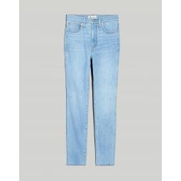 Plus 10 High-Rise Skinny Crop Jeans in Charlemont Wash