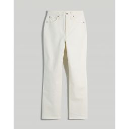 The Plus Perfect Vintage Straight Jean in Tile White