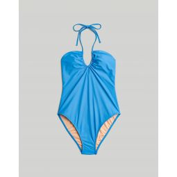 Halter String One-Piece Swimsuit