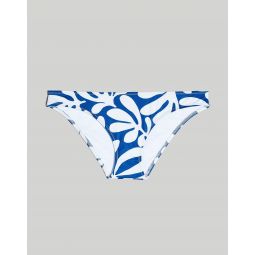 Solid & Striped Eva Bikini Bottom in Leaf Print