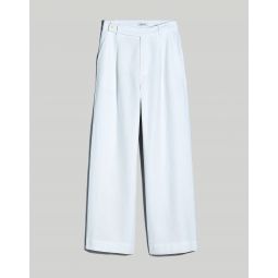 The Plus Harlow Wide-Leg Pant in 100% Linen