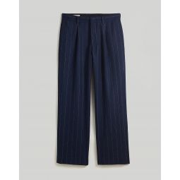 The Roebling Pleated Trousers in Italian Fabric