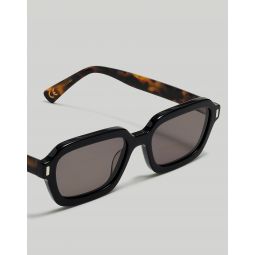 Rounded Rectangle Acetate Sunglasses