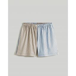 Madewell x CHAVA Stripe-Play Pull-On Shorts