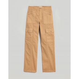 The Curvy Garment-Dyed 90s Straight Cargo Pant