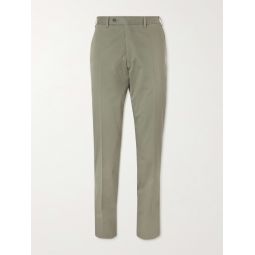 Kei Slim-Fit Tapered Stretch-Cotton Twill Suit Trousers