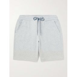 Varsity Straight-Leg Cotton-Jersey Drawstring Shorts