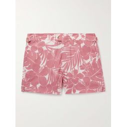 Slim-Fit Short-Length Printed Swim Shorts