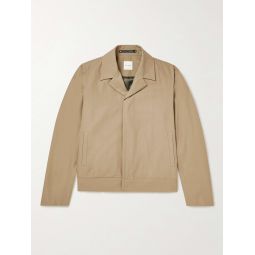 Cotton-Blend Twill Blouson Jacket