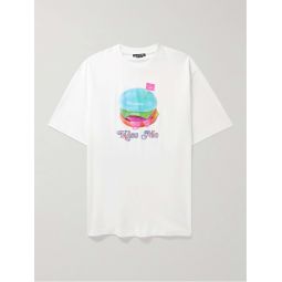 Enrik Oversized Printed Cotton-Jersey T-Shirt