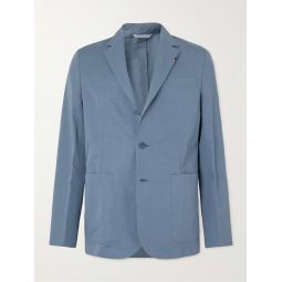 Slim-Fit Cotton and Linen-Blend Suit Jacket