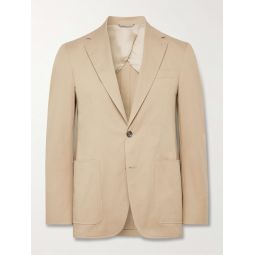 Cotton-Blend Suit Jacket