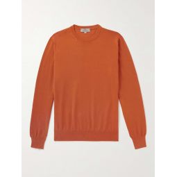 Slim-Fit Cotton Sweater