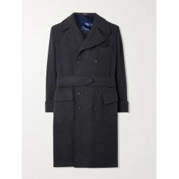 Ulster Double-Breasted Virgin Wool-Twill Coat
