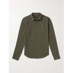 Fit 2 Checked Cotton-Flannel Shirt